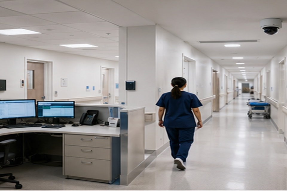 Healthcare Facilities realistic sector image