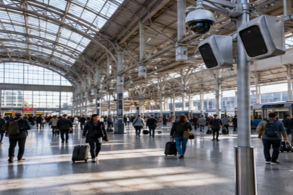 Railway & Transport realistic sector image